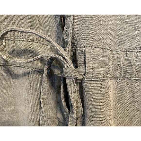 Marrakech Anthropology Green Baggy Sleeveless Multi Pocket Utility Romper XS - Picture 4 of 9